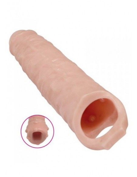 Przedłużenie Penisa Timeless Mighty Tusk Cieliste - Przedłużki i nakładki na penisa - 5