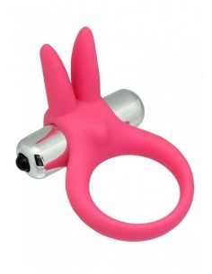 Pierścień na Penisa wibrujący Timeless Stretchy Ring Różowy - Pierścienie erekcyjne wibrujące - 1