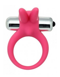 Pierścień na Penisa wibrujący Timeless Stretchy Ring Różowy - Pierścienie erekcyjne wibrujące - 1 2