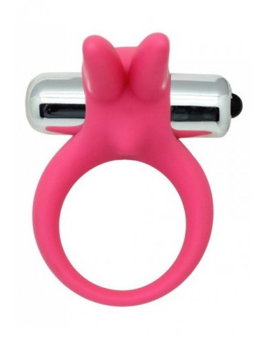 Pierścień na Penisa wibrujący Timeless Stretchy Ring Różowy - Pierścienie erekcyjne wibrujące - 2