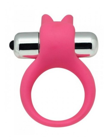 Pierścień na Penisa wibrujący Timeless Stretchy Ring Różowy - Pierścienie erekcyjne wibrujące - 3