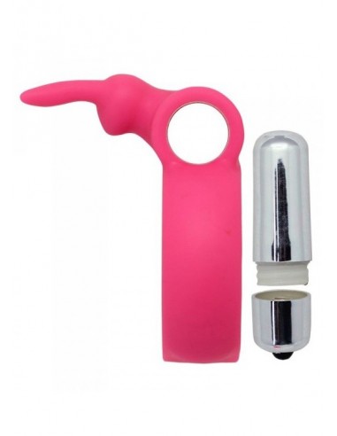 Pierścień na Penisa wibrujący Timeless Vibring Różowy - Pierścienie erekcyjne wibrujące - 4