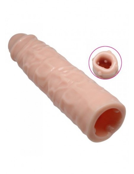 Przedłużenie Penisa Timeless Battering Ram (Skin Color) - Przedłużki i nakładki na penisa - 3