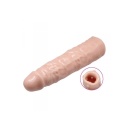 Nakładka na penisa Hungry Fang 22,5 cm – kolor skin - 2