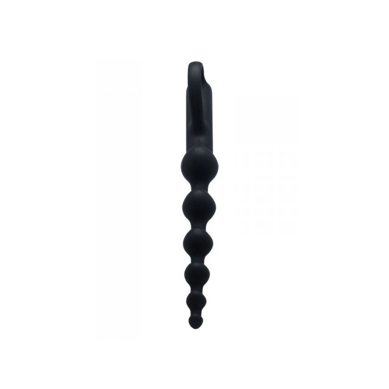 Koraliki analne Timeless 20 cm silikonowe w kształcie serca - 2