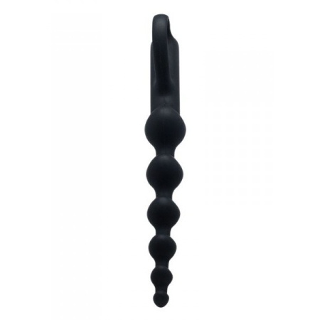 Koraliki analne Timeless 20 cm silikonowe w kształcie serca - 2