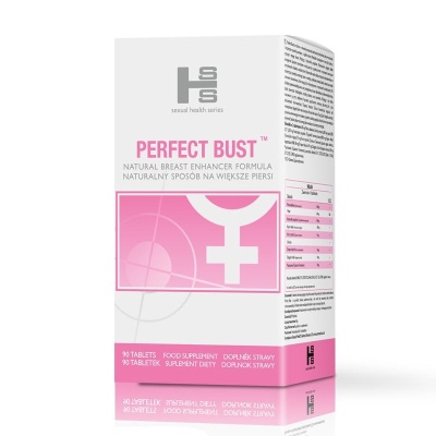 Perfect Bust 90 kapsułek – suplement diety na pełniejszy biust - 1 2