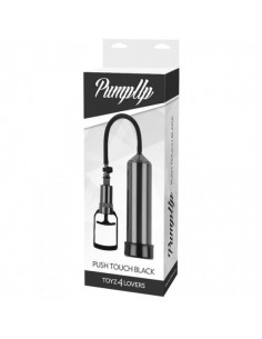 Pompka Erekcyjna Do Penisa Sviluppatore Pump Up Push Touch Black - Pompki erekcyjne i powiększające penisa - 1 2