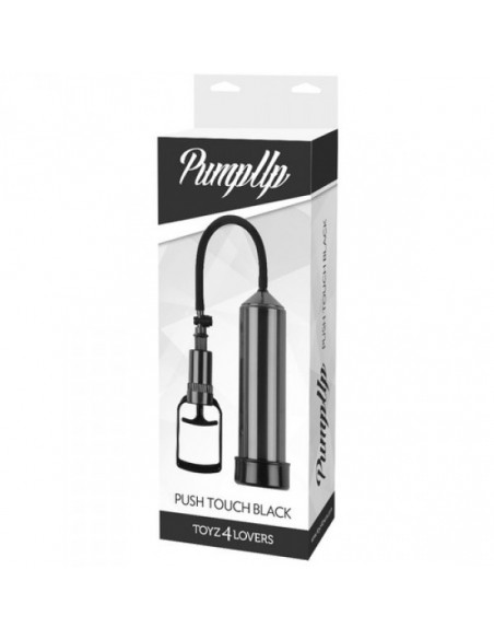 Pompka Erekcyjna Do Penisa Sviluppatore Pump Up Push Touch Black - Pompki erekcyjne i powiększające penisa - 2