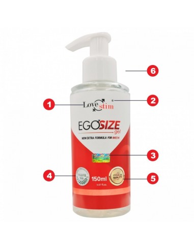 Stymulujący żel intymny Lstim Egosize Gel 150 ml - Lubrykanty stymulujące - 2