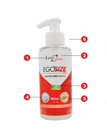 Stymulujący żel intymny Lstim Egosize Gel 150 ml - Lubrykanty stymulujące - 2
