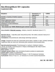 Eropharm - Sex-Energetikum 50 + 40 kaps. - Dłuższa i mocniejsza erekcja - 1 2