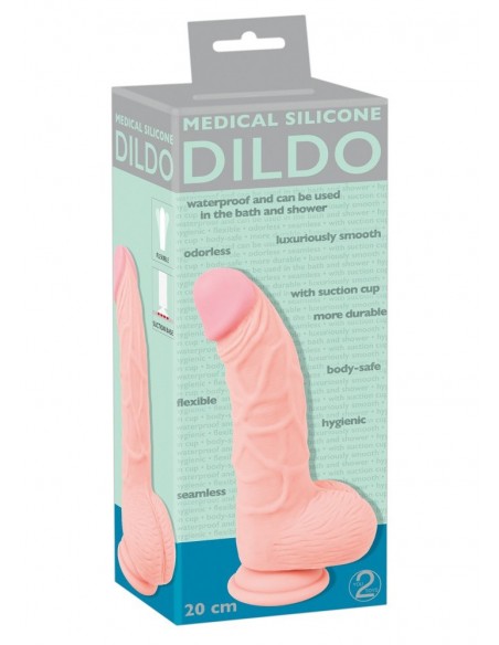 Dildo realistyczne Medical Silicone 20 - Dilda realistyczne - 2