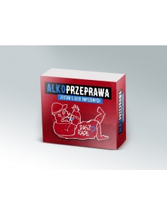 ALKOPRZEPRAWA 5w1-zestaw pięciu gier imprezowych - Gry imprezowe, alkoholowe - 1