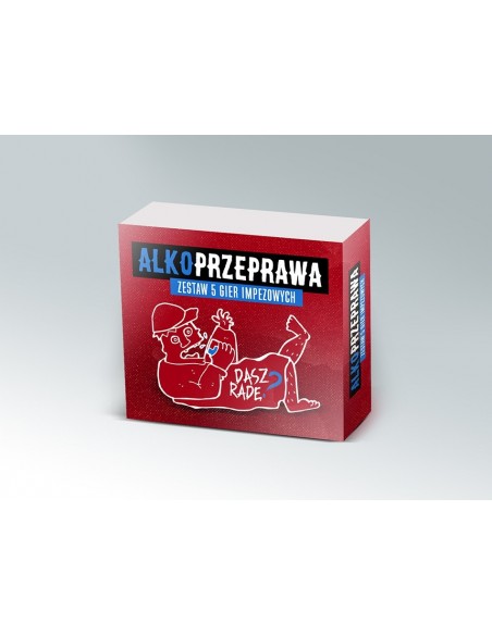 ALKOPRZEPRAWA 5w1-zestaw pięciu gier imprezowych - Gry imprezowe, alkoholowe - 1