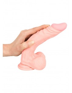 Dildo Medical Silicone 21 cm - Dilda realistyczne - 1