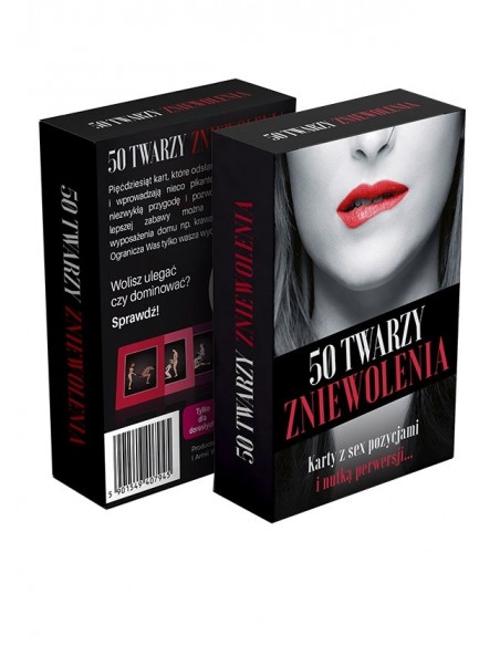 50 TWARZY ZNIEWOLENIA-sex pozycje i nauka - Gry erotyczne - 1