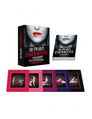 50 TWARZY ZNIEWOLENIA-sex pozycje i nauka - Gry erotyczne - 2