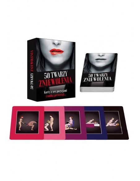 50 TWARZY ZNIEWOLENIA-sex pozycje i nauka - Gry erotyczne - 2