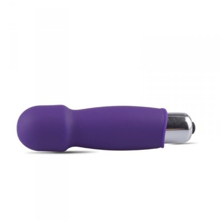 Mini wibrator Finger Fan Wand 9,5 cm fioletowy - 3