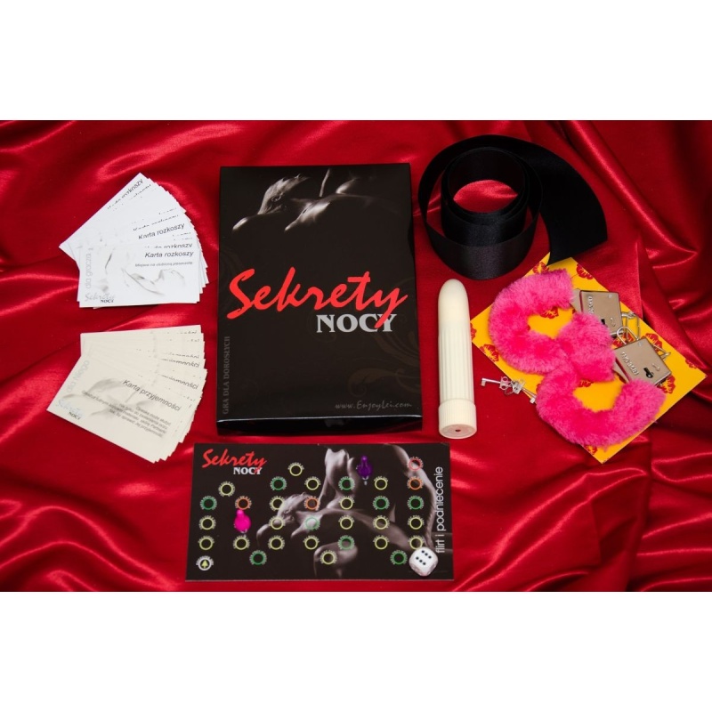 Gra erotyczna Sekrety Nocy – planszowa zabawa dla par i na wieczory panieńskie - 3