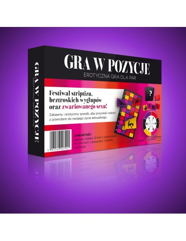 GRA W POZYCJE erotyczna gra dla par - Gry erotyczne - 5
