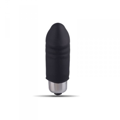 Mini wibrator Finger Fan Real 6,5 cm, silikonowy - 1