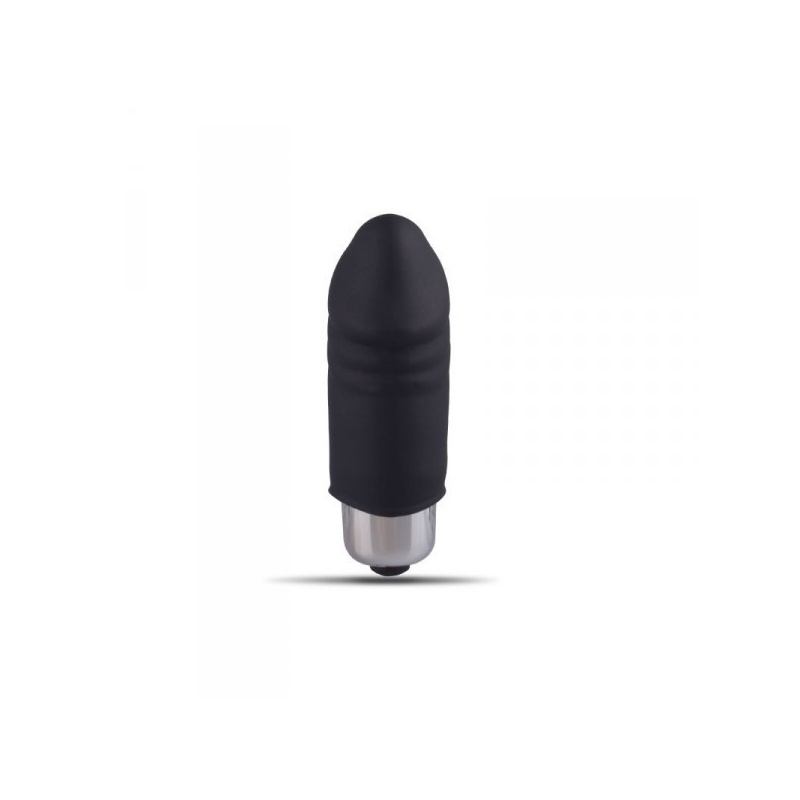 Mini wibrator Finger Fan Real 6,5 cm, silikonowy - 1