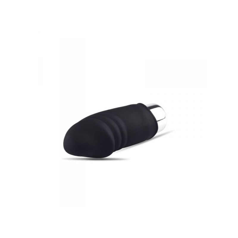 Mini wibrator Finger Fan Real 6,5 cm, silikonowy - 3