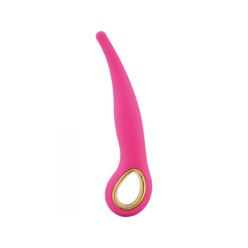 Wibrator analny Slim Grip różowy - 1