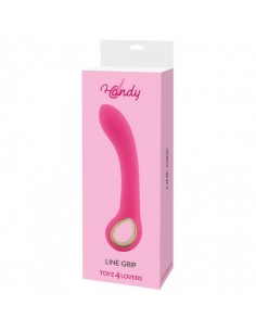 Ekskluzywny wibrator Classico Handy Line Grip Pink - WIBRATORY EKSKLUZYWNE - 1 2
