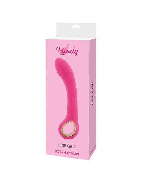 Ekskluzywny wibrator Classico Handy Line Grip Pink - WIBRATORY EKSKLUZYWNE - 2