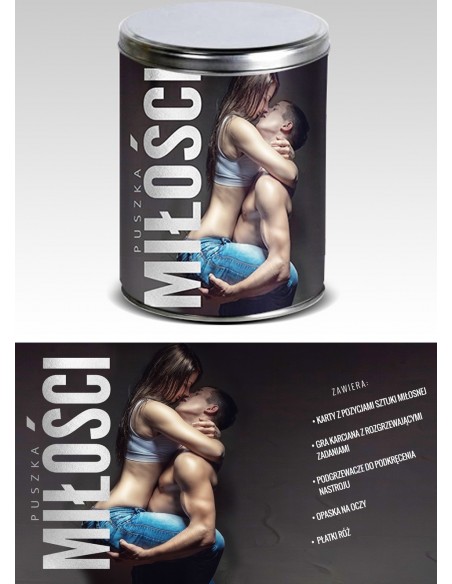 Puszka miłości (sexy) - Śmieszne gadżety, prezenty - 2