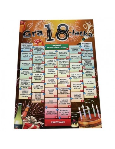Gra Urodzinowa 18 PROMILI - Urodziny, 18-stka - 2