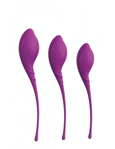 Kulki Gejszy Pleasure Balls / Eggs Zestaw Do Ćwiczeń Mięśni Kegla - Zestawy Kulek Gejszy - 1