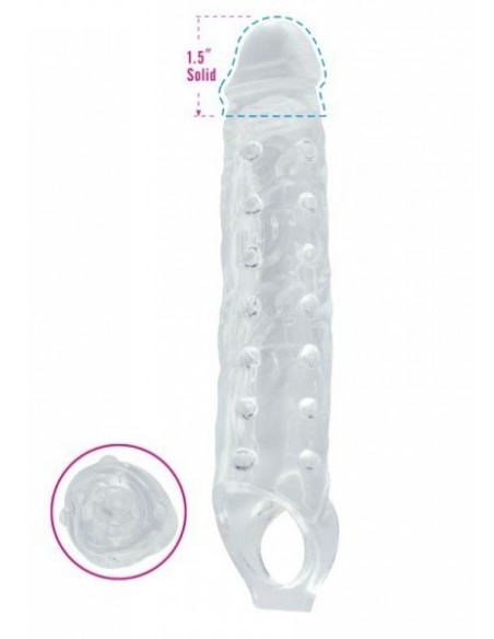 Przedłużenie Penisa Timeless Mighty Tusk Transparentne - Przedłużki i nakładki na penisa - 1