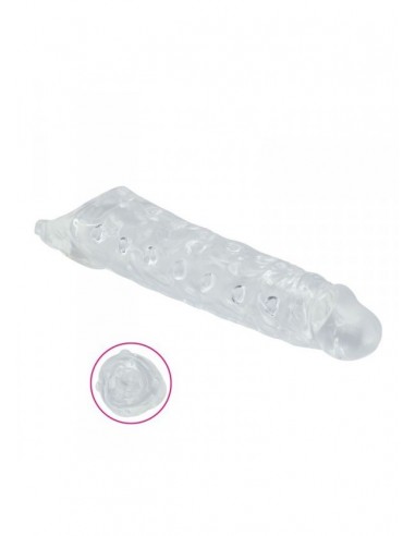 Przedłużenie Penisa Timeless Mighty Tusk Transparentne - Przedłużki i nakładki na penisa - 2