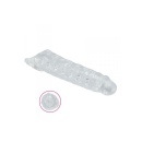Przedłużka penisa Mighty Tusk 28 cm przezroczysta TPE - 2