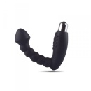 Wibrujący korek analny Insider Pearls 11,5 cm, czarny - 1