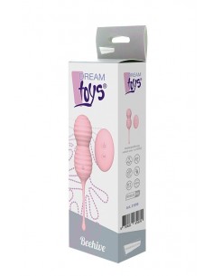 Wibrujące kulki gejszy Dream Toys Beehive Pink - Kulki Gejszy i Jajeczka Wibrujące - 1 2