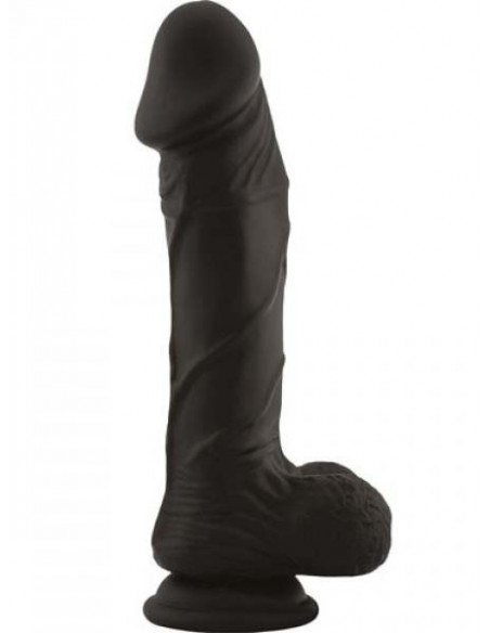 Dildo Fallo Realistico Real Safe Berry Black - Dilda realistyczne - 1