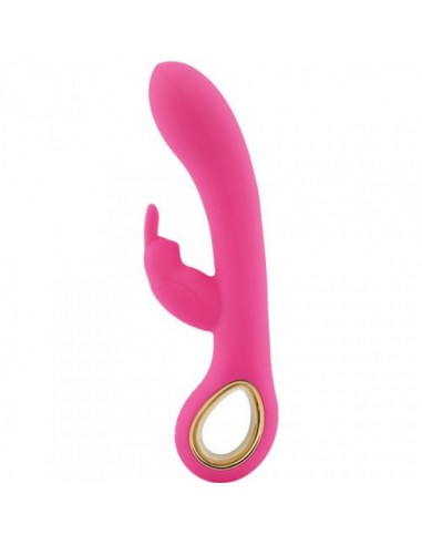 Ekskluzywny Wibrator Rabbit Handy Riscaldante Grip Hot Pink - Wibratory Króliczki - 1