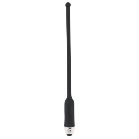 Dilator silikonowy z wibracjami Extra Long – 7 trybów, kulista końcówka, 27 cm, średnica 0,8–1,1 cm - 2