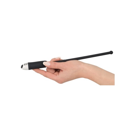 Dilator silikonowy z wibracjami Extra Long – 7 trybów, kulista końcówka, 27 cm, średnica 0,8–1,1 cm - 4
