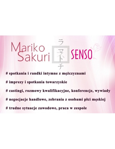 Feromony Dla Kobiet Mariko Sakuri Senso 50 Ml - Feromony kobiece - 2