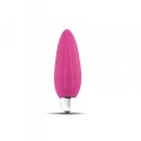Stymulator na palec Finger Fan Vane - Silikonowy wibrujący stymulator łechtaczki, 10 cm, Różowy - 1