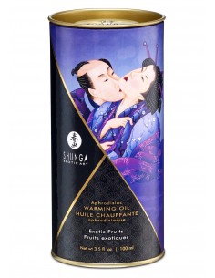 Olejek Do Masażu Rozgrzewający Exotic Fruits 100 ml - Olejki i żele do masażu - 1 2