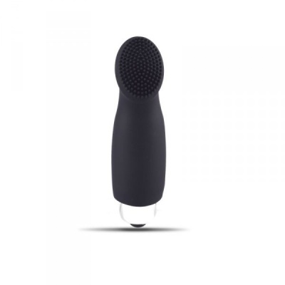 Stymulator na palec Finger Fan Tease - silikonowy, czarny - 1