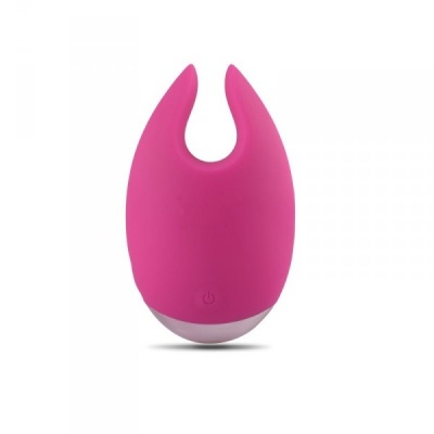 Stymulator łechtaczki Clit Shell 10.5 cm silikonowy różowy - 1