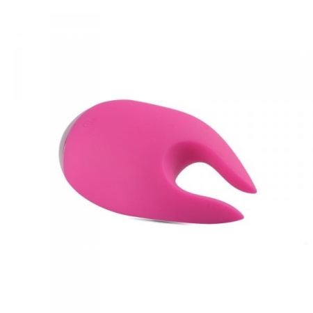 Stymulator łechtaczki Clit Shell 10.5 cm silikonowy różowy - 2
